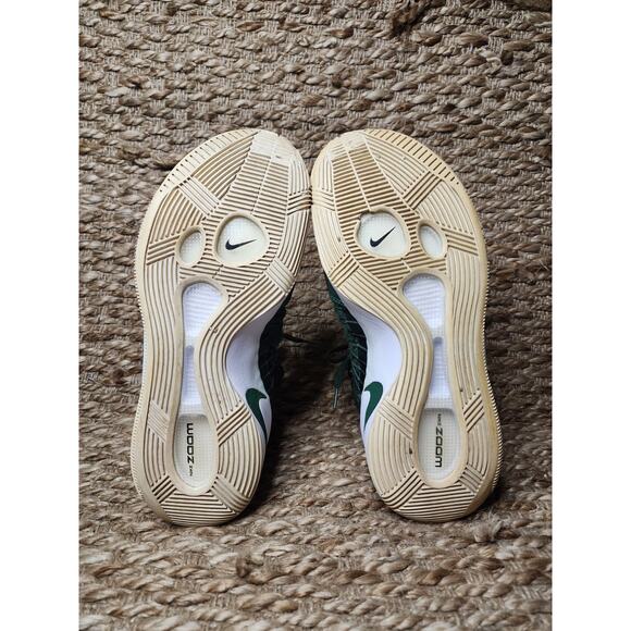 NIKE Zoom Hyperdunk Basketball Sneakers Shoes HI TOP TB Green White 2016 10.5 - Picture 10 of 11